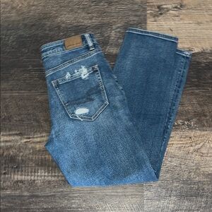 American Eagle Outfitters Distressed Blue Jeans